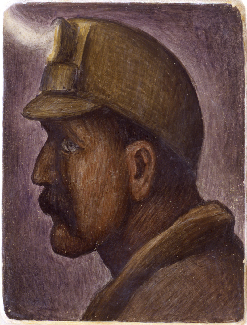  Untitled [Head of a Miner], 1930–31